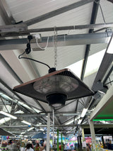 Copper Square Hanging Fire Pit