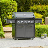 GRILLSTREAM LEGACY 5 BURNER HYBRID WITH SIDE BURNER - MATT B