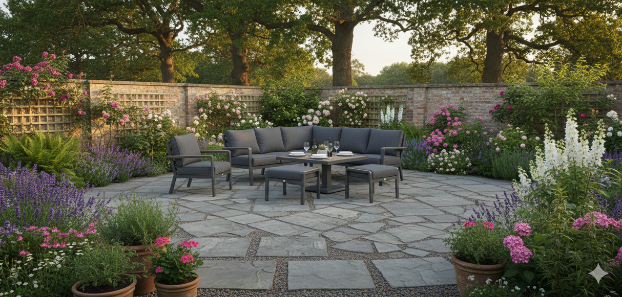 Panama Modular Rectangular Casual Corner Set