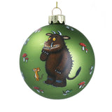 Matt Apple Green Gruffalo & Mouse Glass Ball