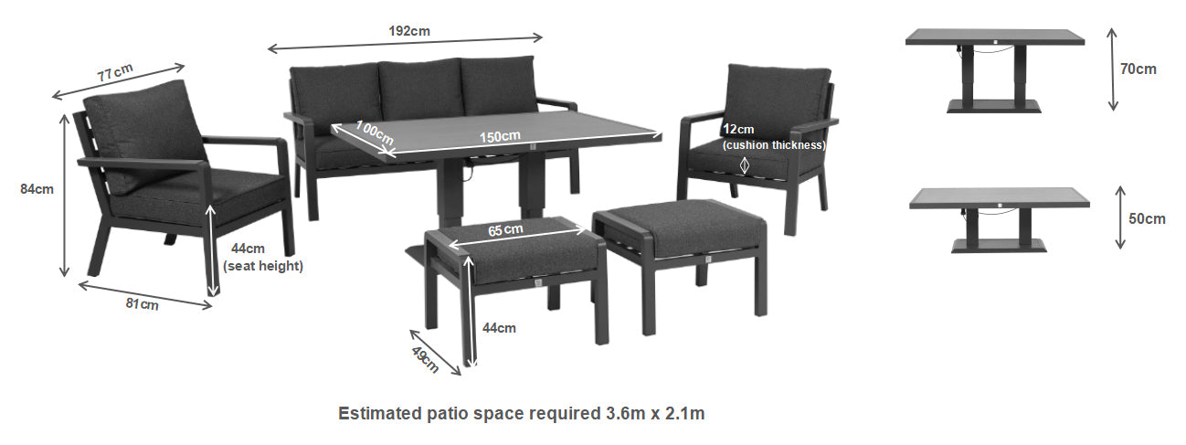 Richmond Casual 6pc Lounge Set (EL)