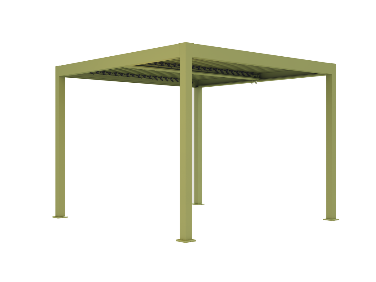 500 Series Pergola 3x3m Green
