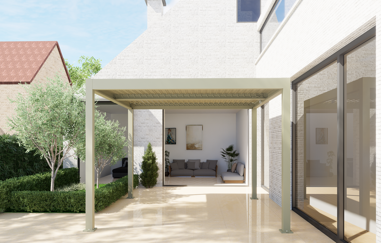 500 Series Pergola 3x3m Stone