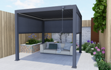 700 Series Pergola 3x3m Anthractite