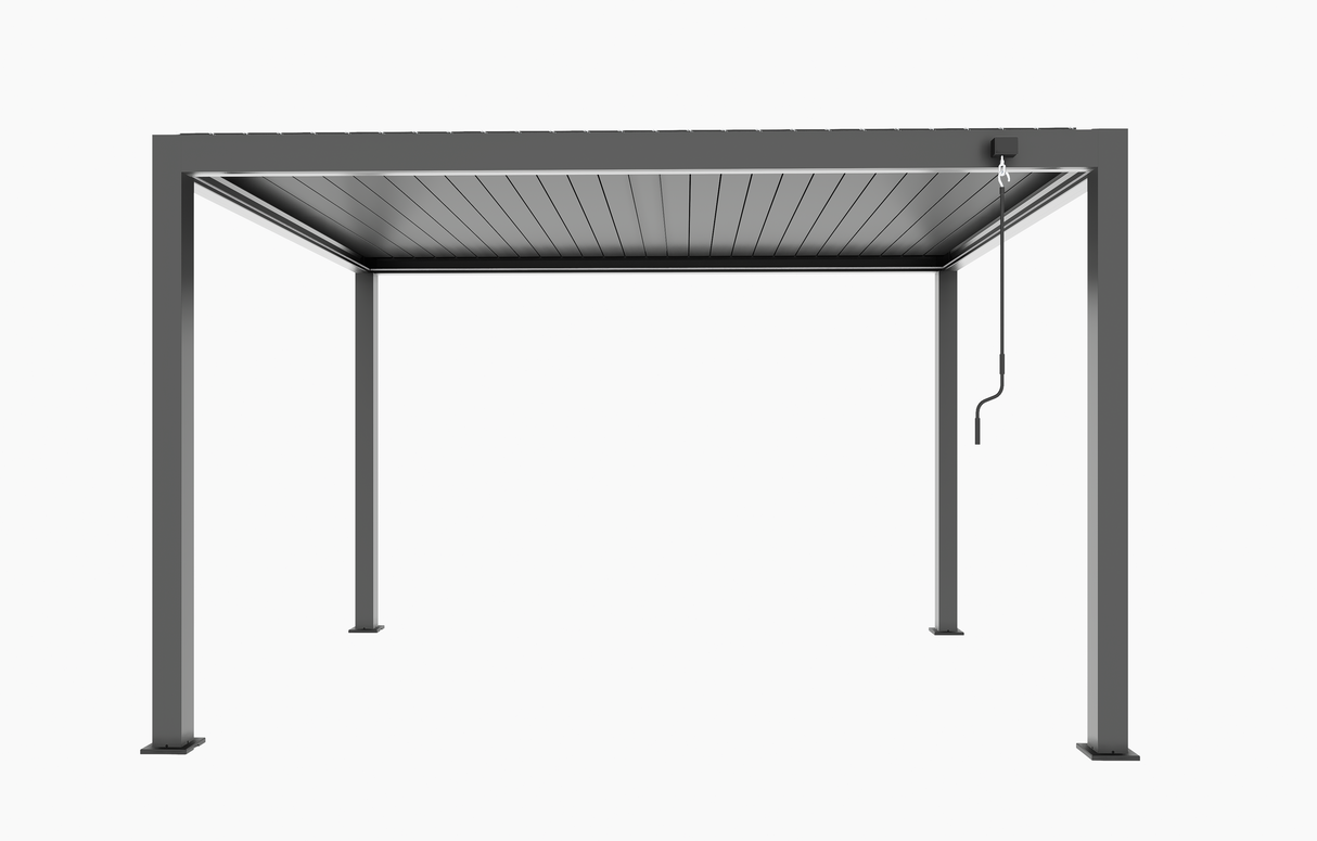 700 Series Pergola 3x4m Anthractite