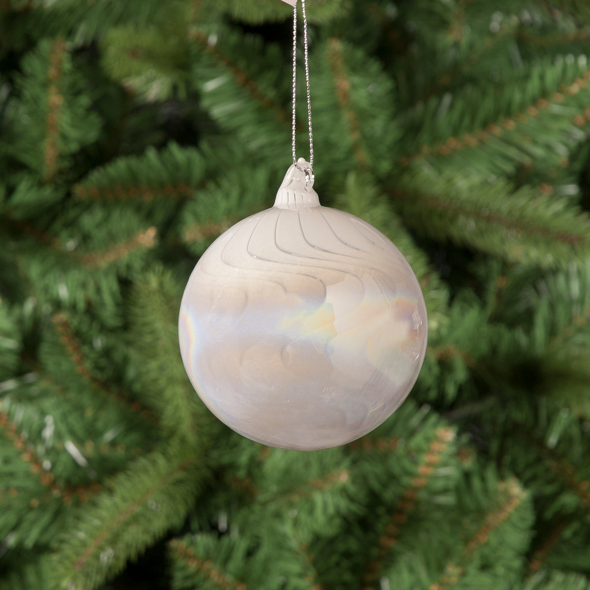 8cm glass pearl ball