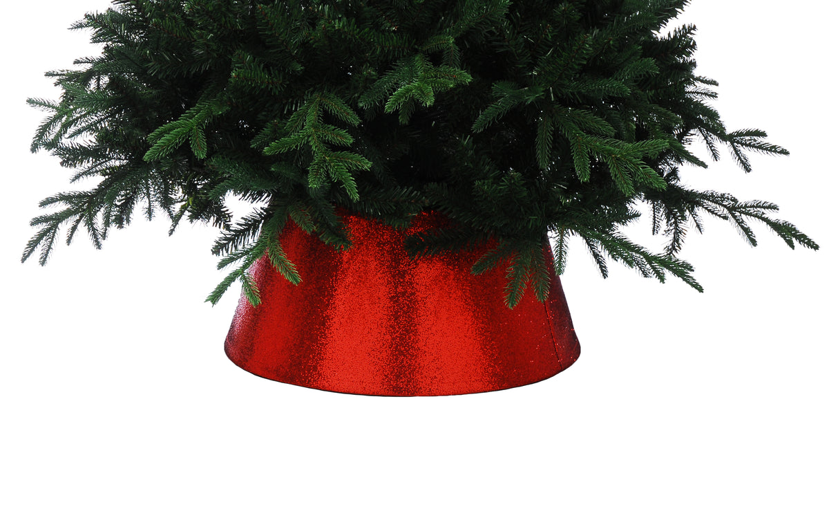 56cm x 25cm red xmas tree skirt