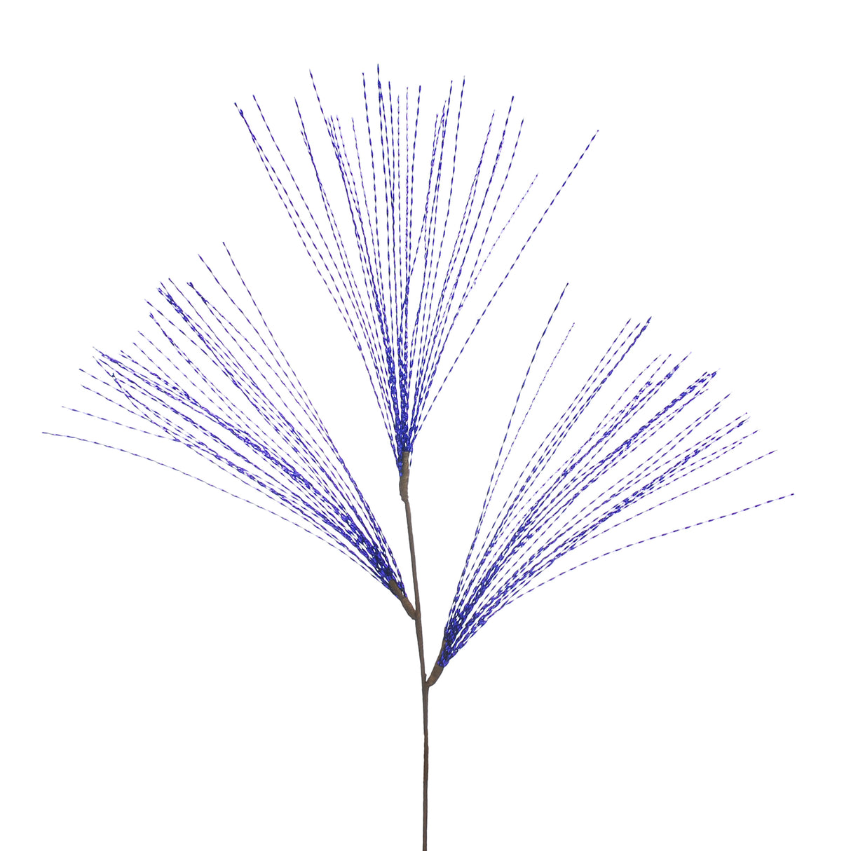 99cm dark blue twisted spray