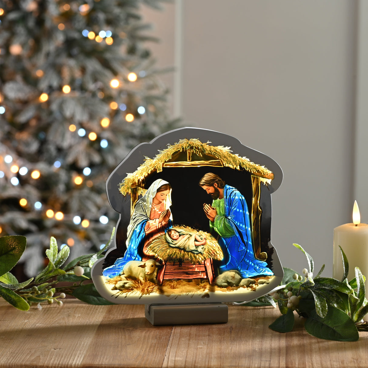 20cm infinity nativity