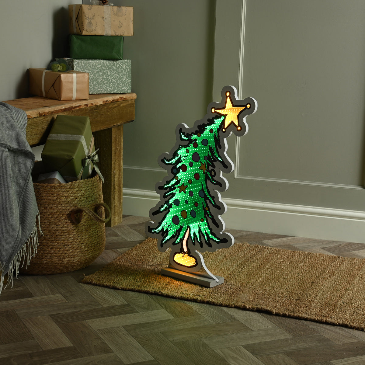 60cm infinity grinch tree