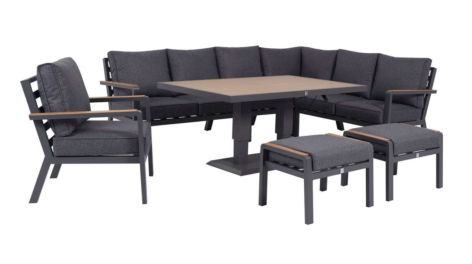 Panama Modular Rectangular Casual Corner Set
