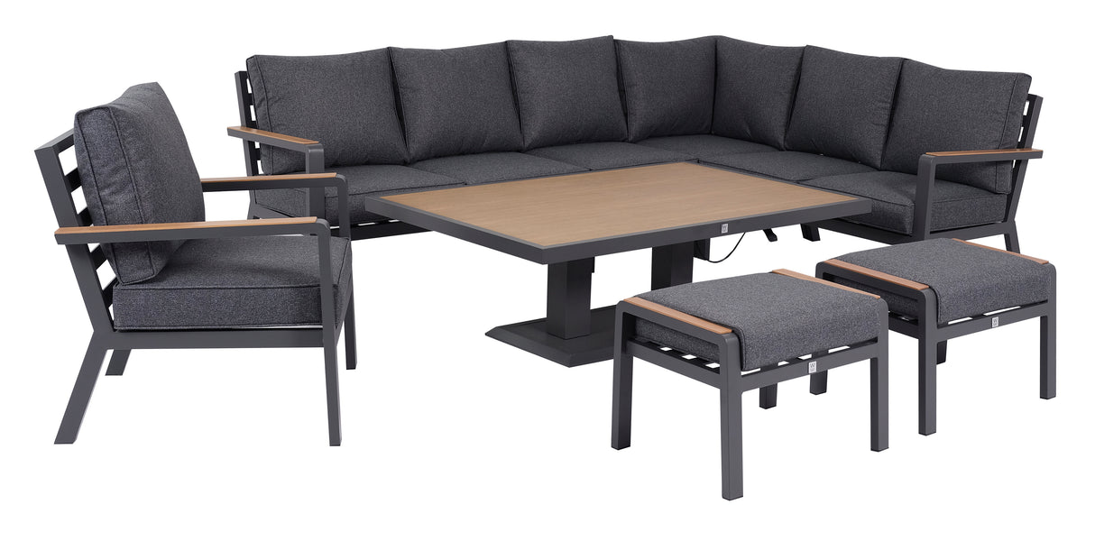 Panama Modular Rectangular Casual Corner Set