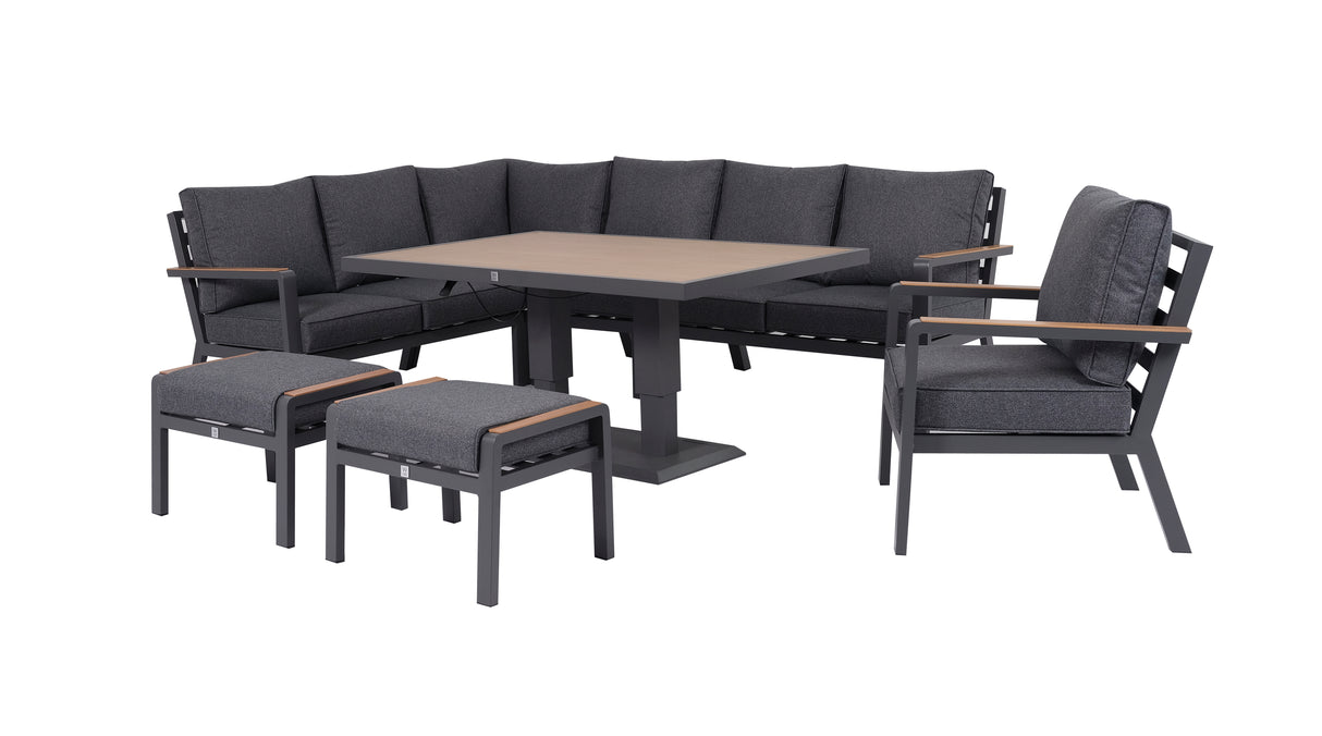 Panama Modular Rectangular Casual Corner Set