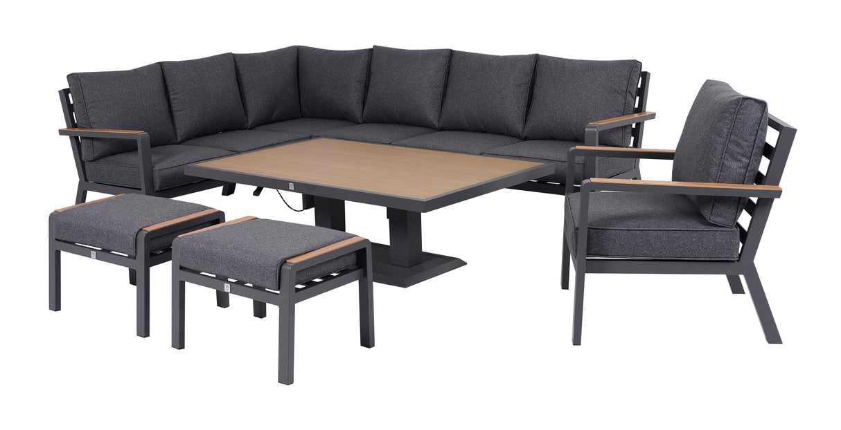 Panama Modular Rectangular Casual Corner Set