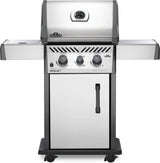 Napoleon Rogue XT 365 LPG, stainless IR side burner and high lid