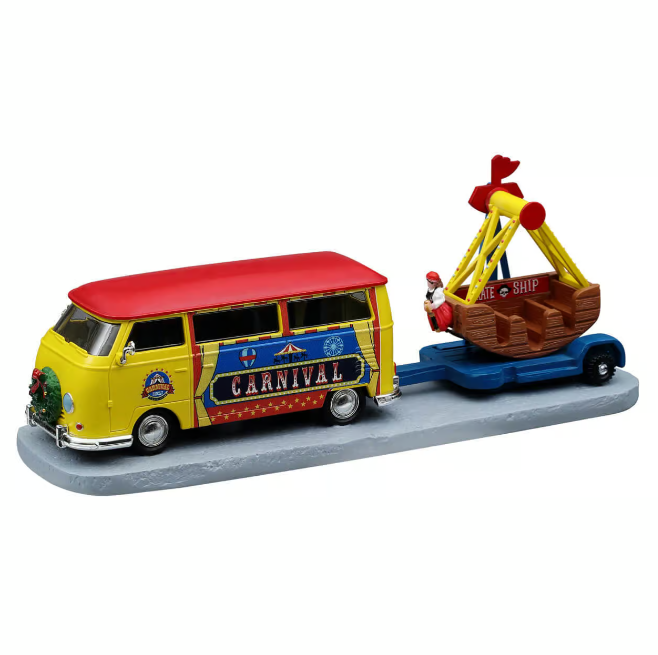 Towing Van With Carnival Ride