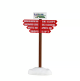 Ski Slope Sign