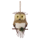 Bristle Owl Hanger 27cm