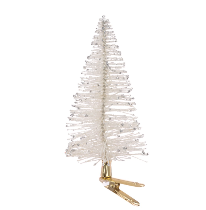 Glitter Tree Clip 10cm