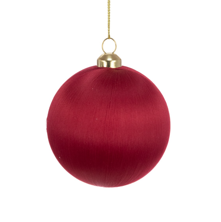 Silk Bauble 8cm