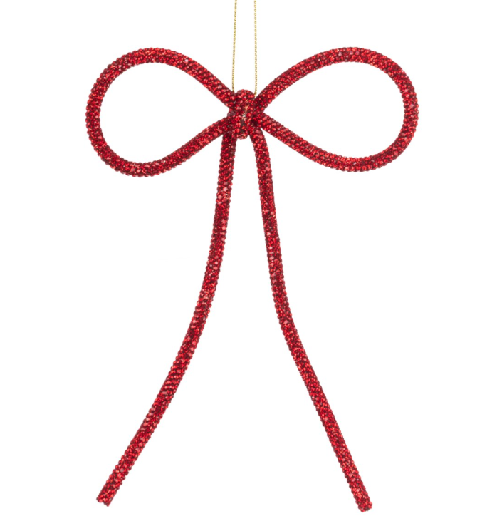 Sparkle Bow Hanger 19cm