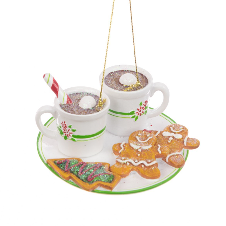 Resin Gingerbread Plate 4cm