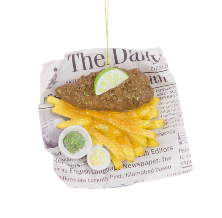 Resin Fish & Chips 11cm