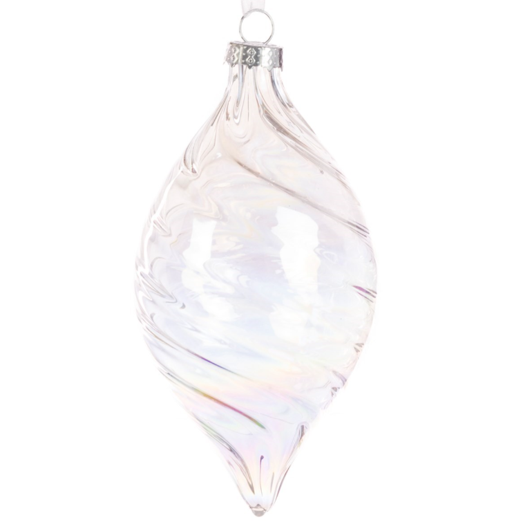 Glass Amy Finial 13cm