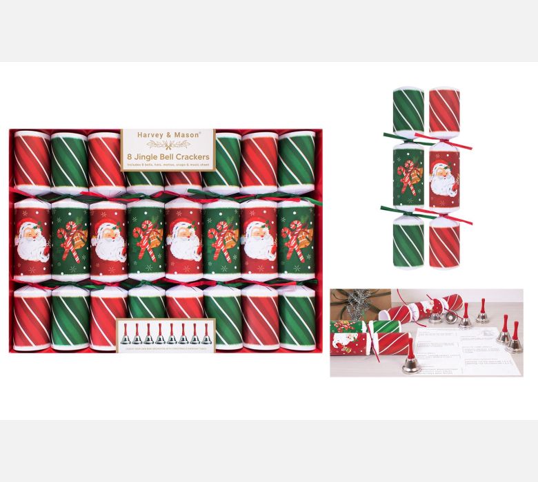 8 x 12" Jingle Bells Crackers