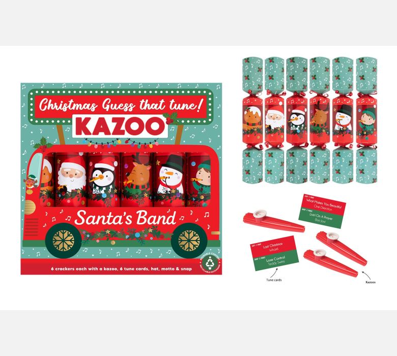 6 Kazoo 12" Crackers