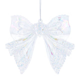 Iridescent Acrylic Bow Dec