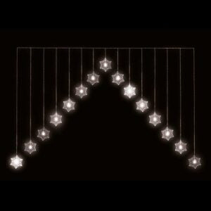 Snowflake 'V' Curtain Light