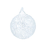 Clear Beaded Glass Ball