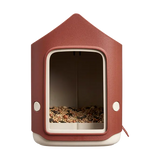 Cosy bird feeder 18cm tuscan red
