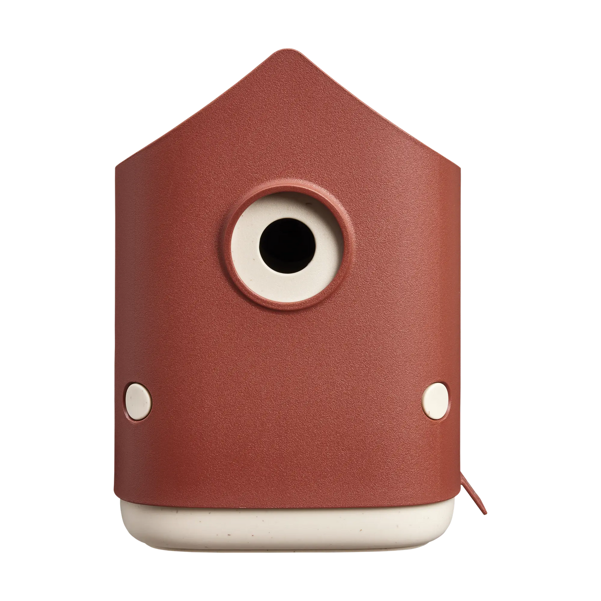Cosy bird house 18cm tuscan red
