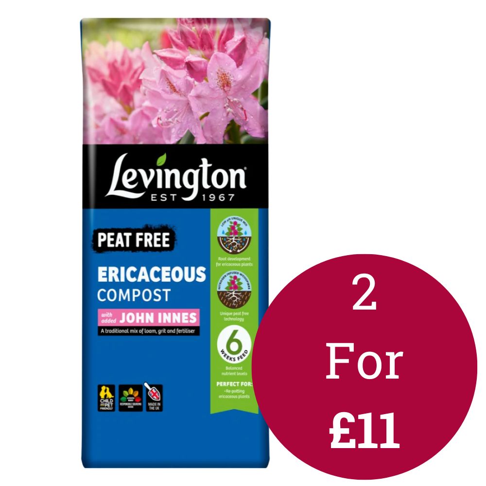 Levington Peat Free Ericaceous + John Innes 25L