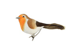 Feather Robin On Clip Dec
