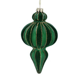 Green Glass/Velvet Ogee Dec