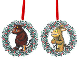 Gruffalo Mouse/Child in Holly Wreath Wood