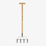 KS SS Hollow Tine Aerator 4Prong