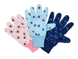 Cotton Grips - Bees Triple Pack Med / Size 8