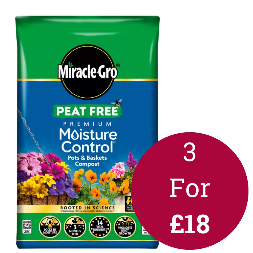 Miracle-Gro Moisture Control Peat Free Compost