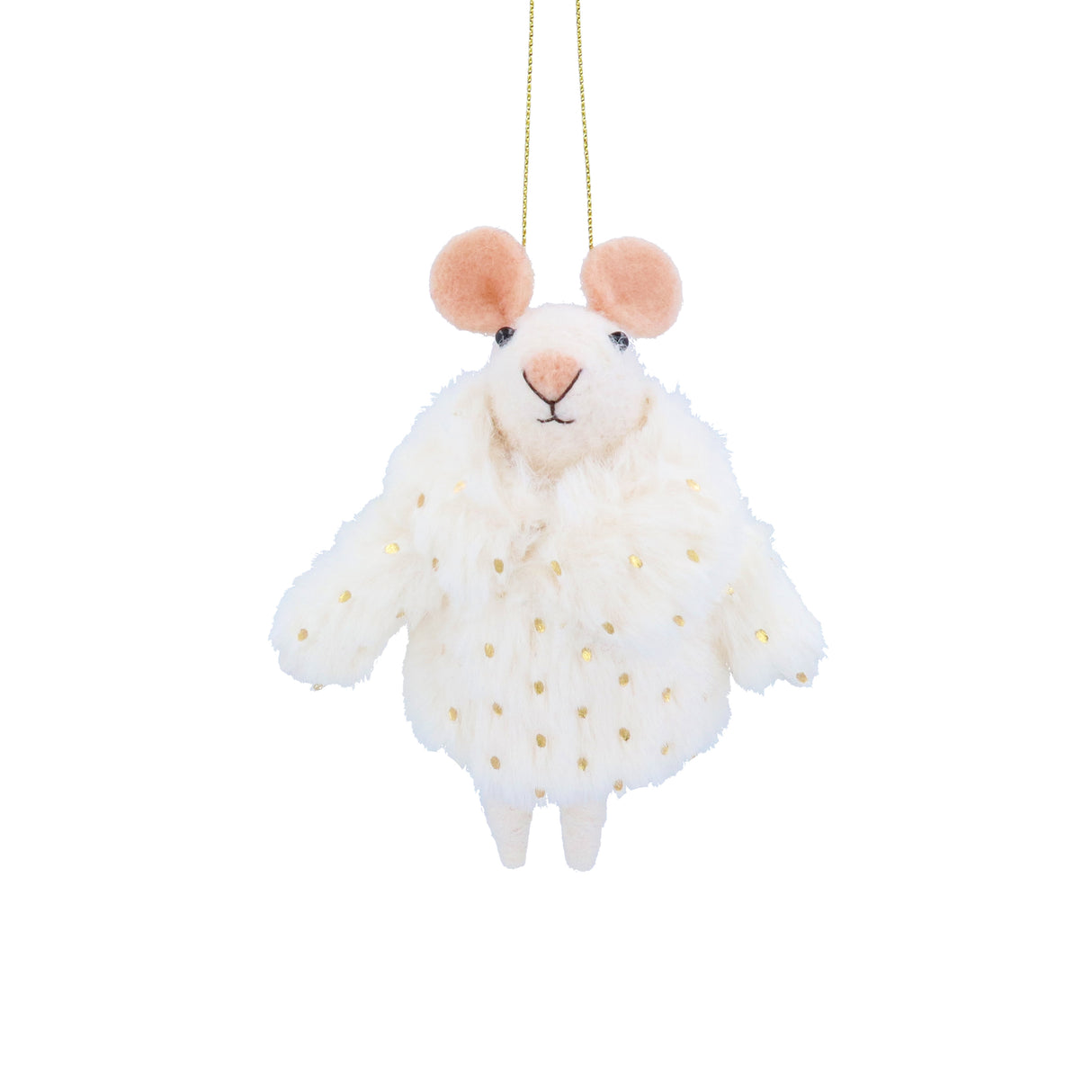 Mixed Wool Mouse with White Coat Dec