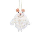 Mixed Wool Mouse with White Coat Dec