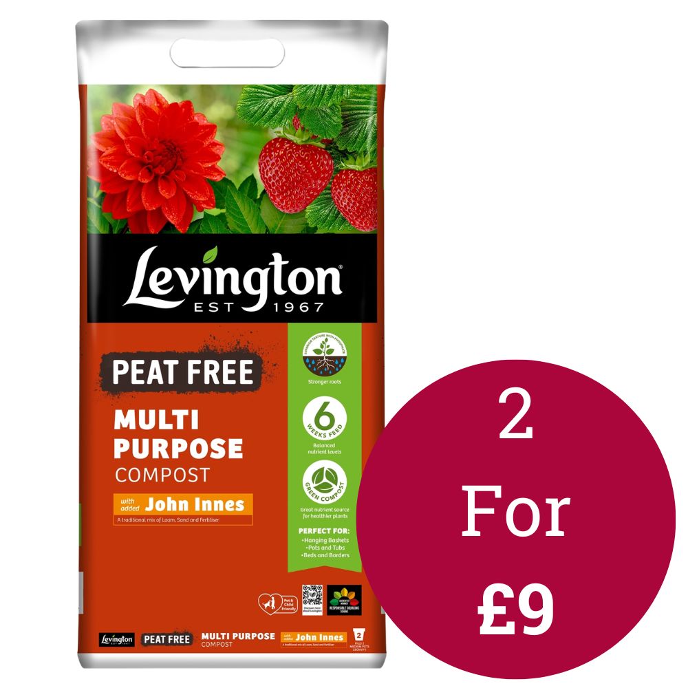 Levington Peat-free Multi Purpose Compost + John Innes 10L