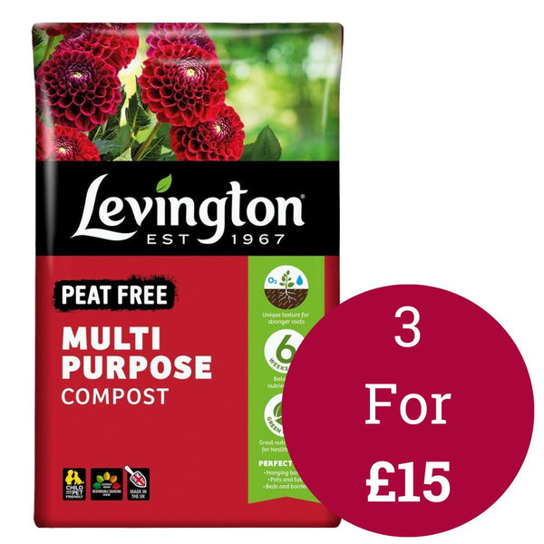 Levington Peat Free Multi-Purpose Compost 40L – Almondsbury Garden