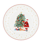 Nostalgia Santa/Tree New Bone China Dinner