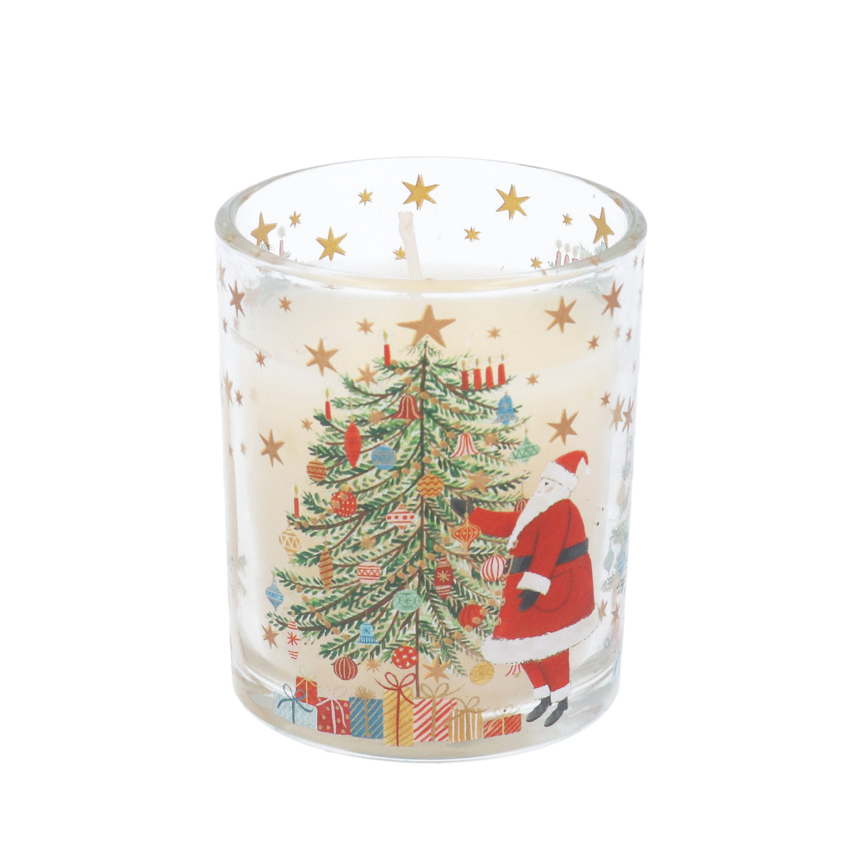 Nostalgia Santa/Tree Scented Boxed Candle, Small