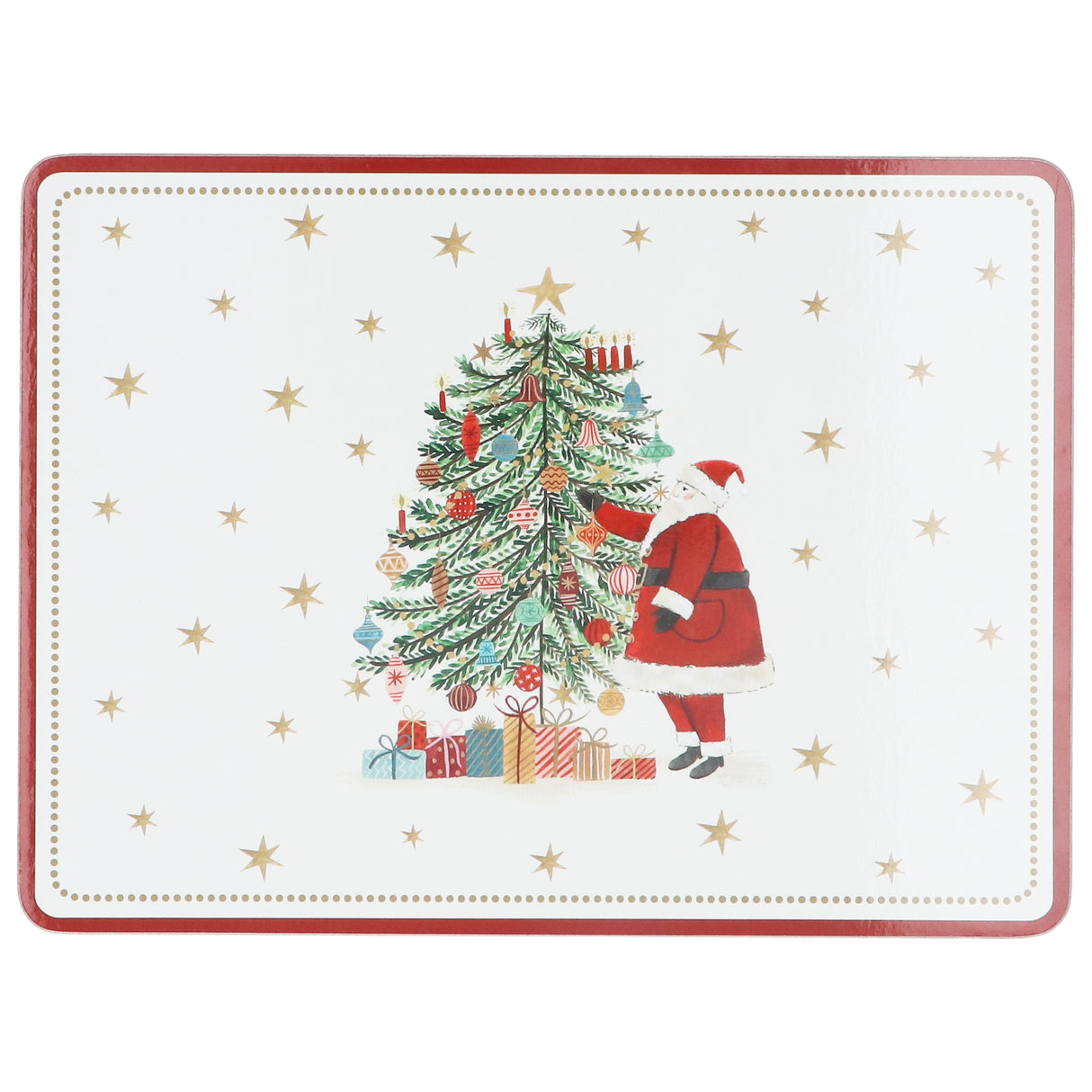 Nostalgia Santa/Tree Cork Base Placemat