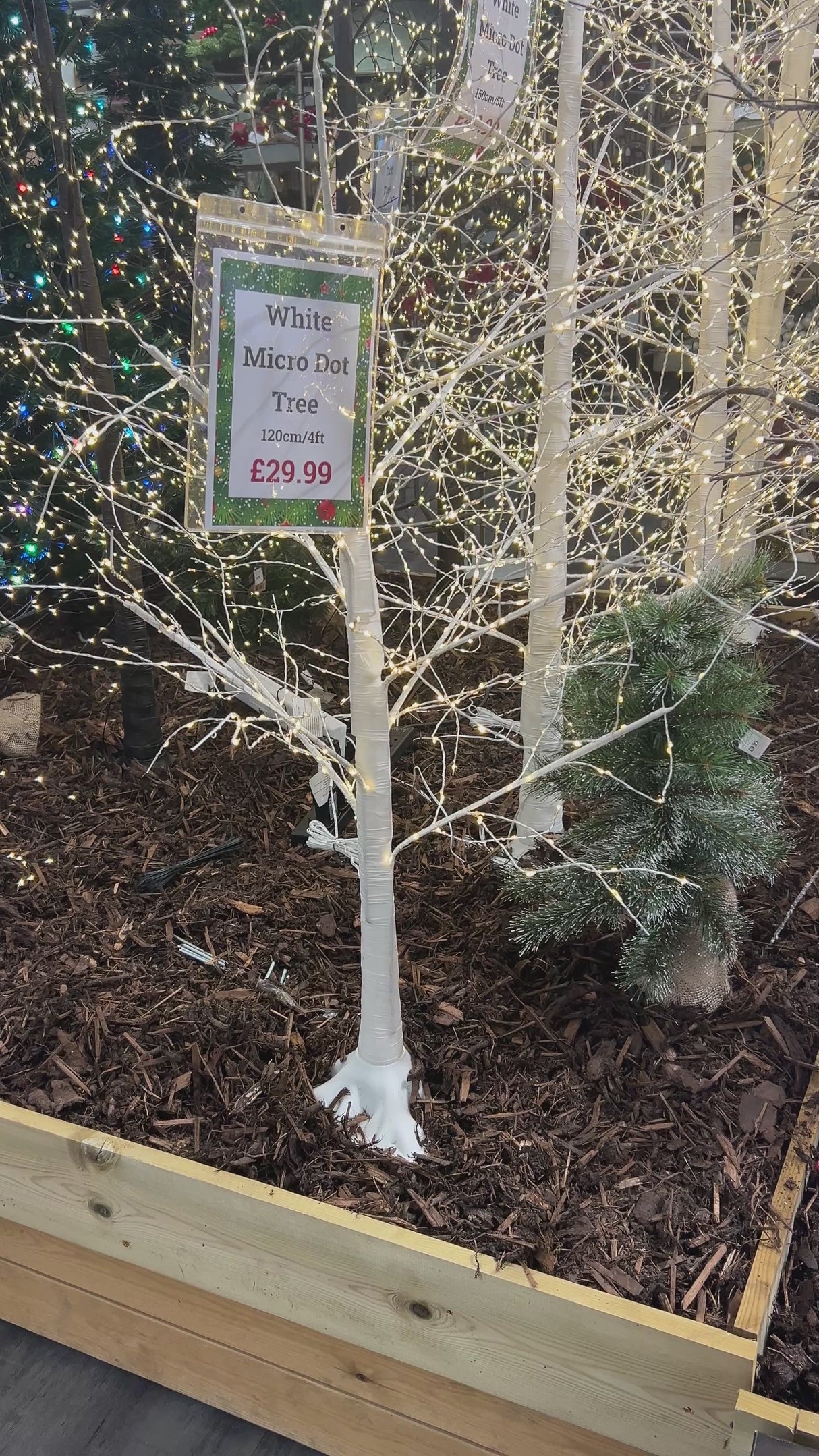White Modelling Micro Dot Tree